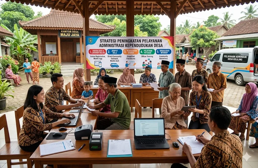 Strategi Peningkatan Pelayanan Administrasi Kependudukan Desa