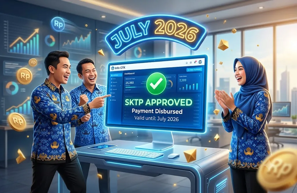 Kabar Gembira! Tunjangan Sertifikasi Juli 2026 Mulai Membiru & Update SKTP Terbaru