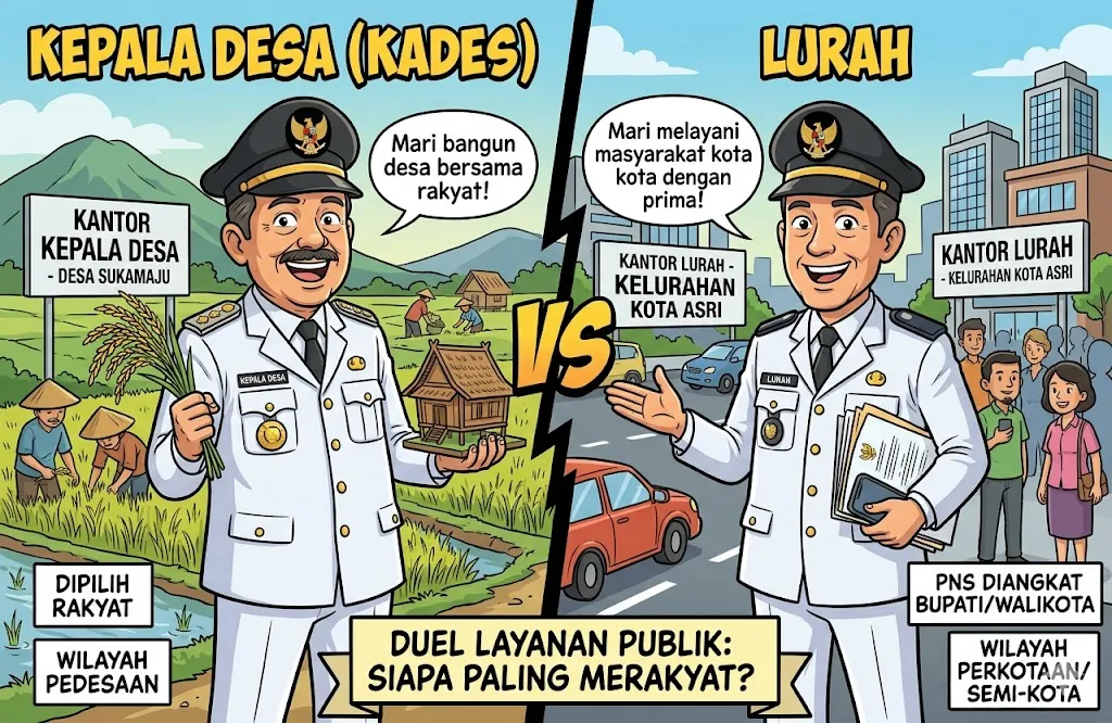Jangan Salah Sebut! Ini Perbedaan Kepala Desa dan Lurah
